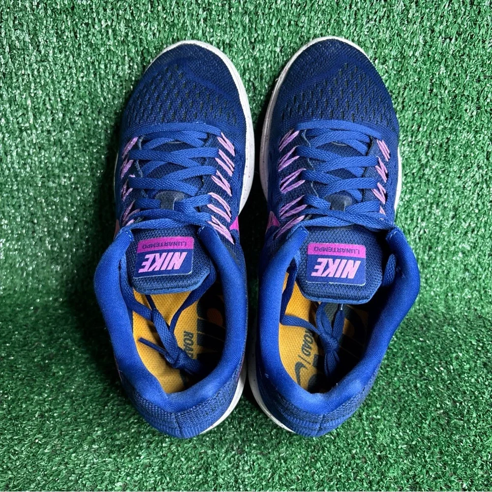 Nike Lunartempo Women's Size 10 Running Shoes Training Sneakers 705462-405 - Picture 5 of 12